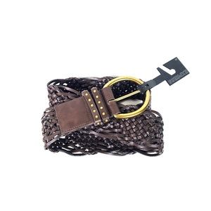 NWT Express brown woven belt